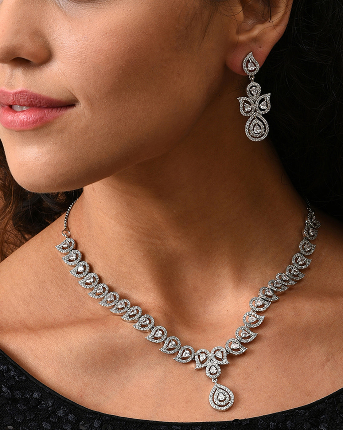 Silver Plated Jewellery Set
