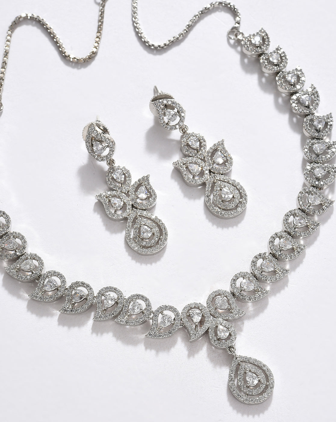 Silver Plated Jewellery Set