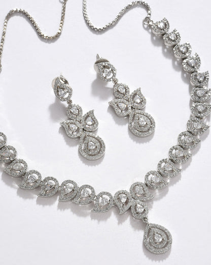 Silver Plated Jewellery Set