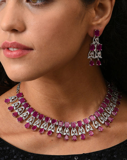 Silver Plated Jewellery Set