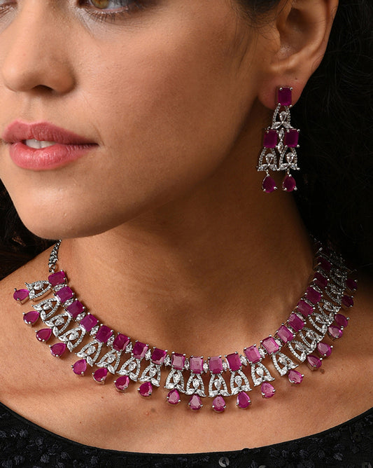 Silver Plated Jewellery Set