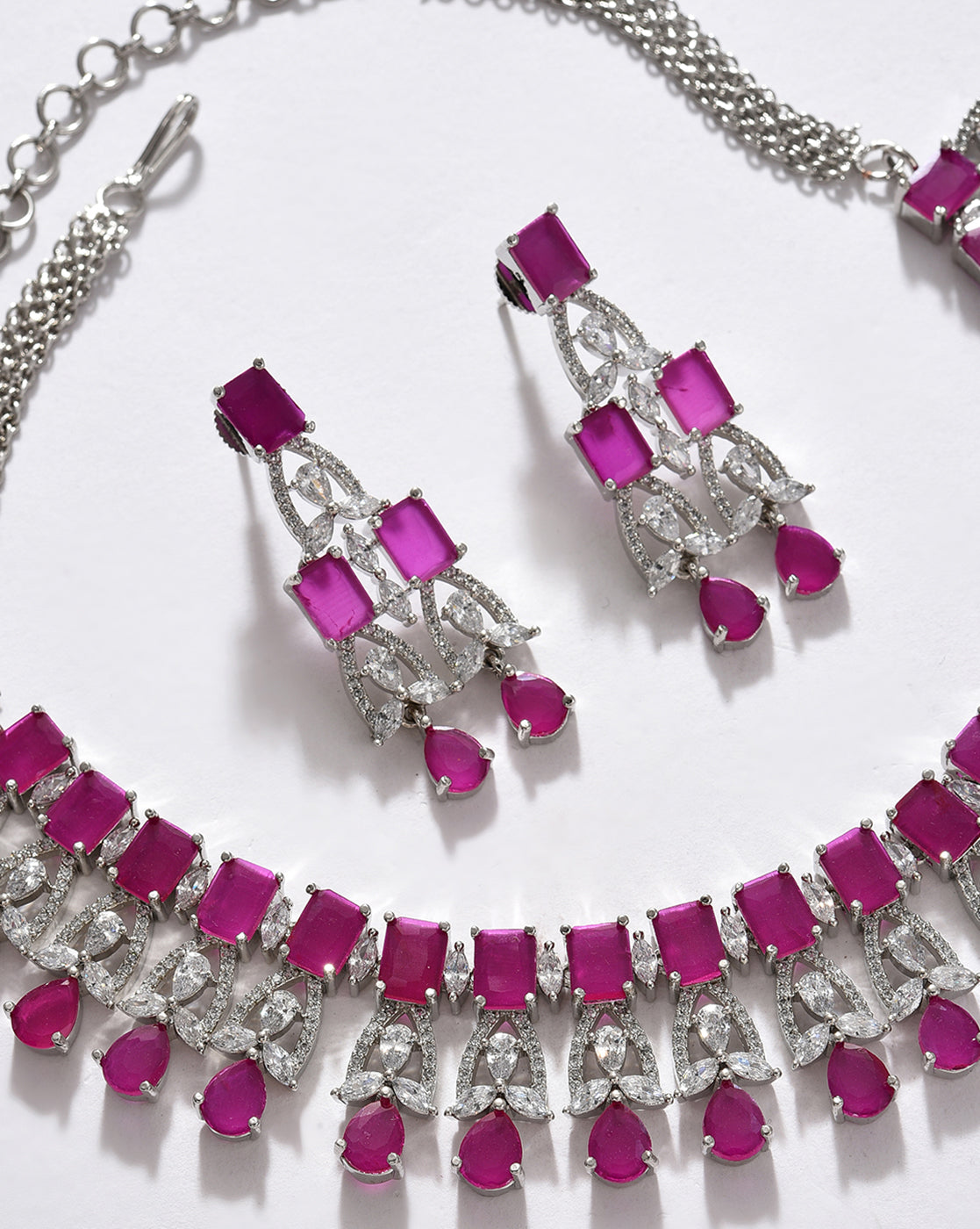 Silver Plated Jewellery Set