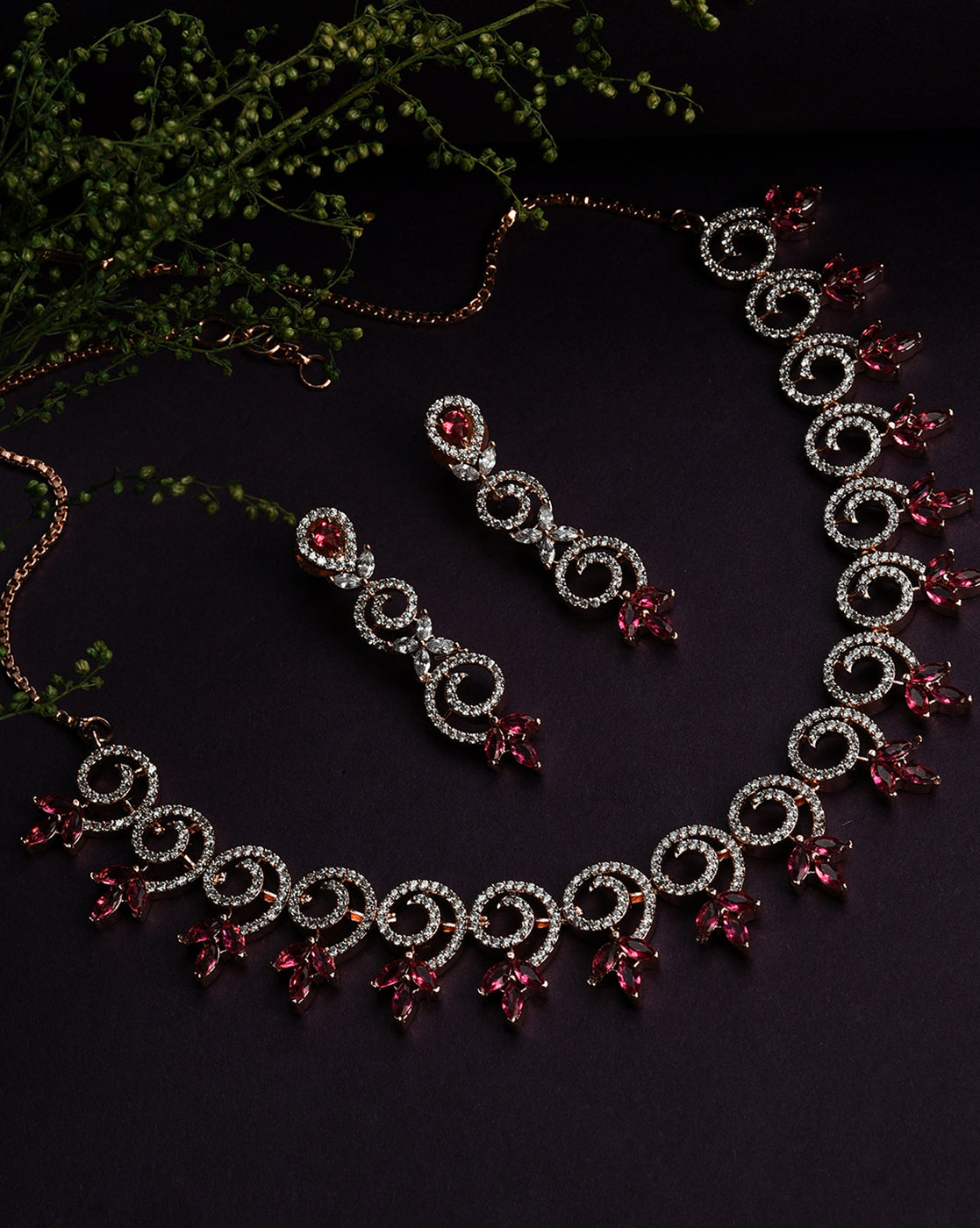 Silver Plated Jewellery Set