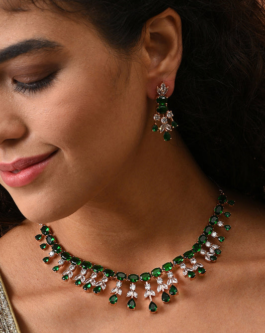 Silver Plated Jewellery Set