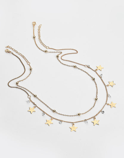Pack of 2 Gold Plated Designer Pendant