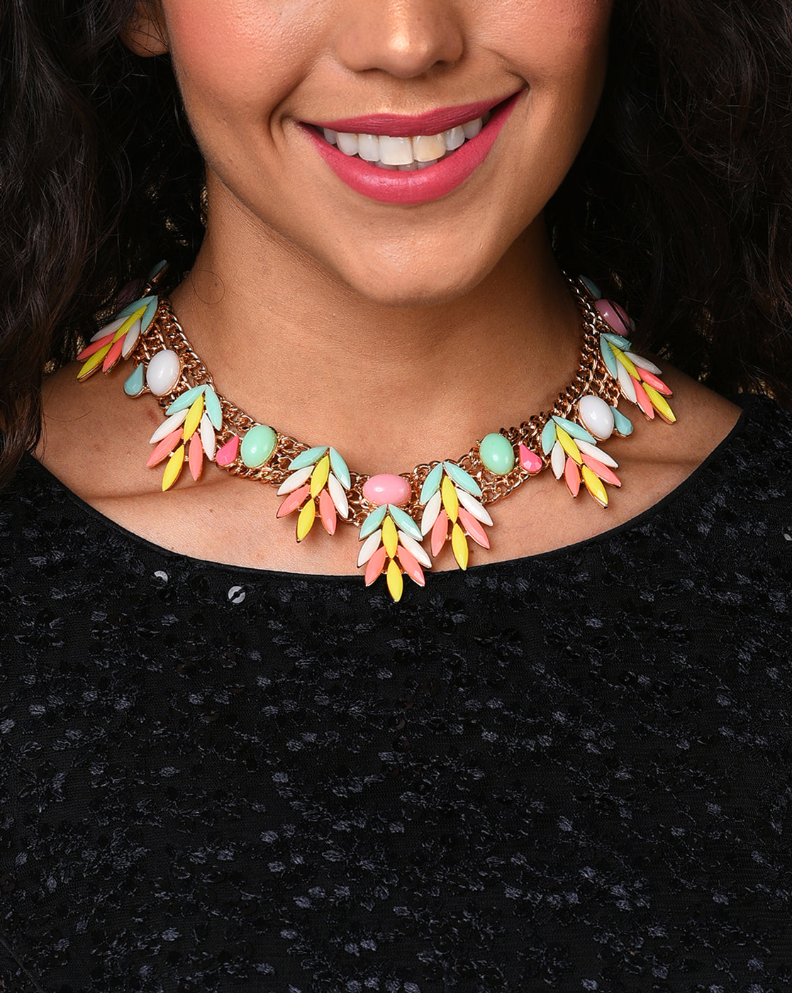 Gold Plated Designer Necklace