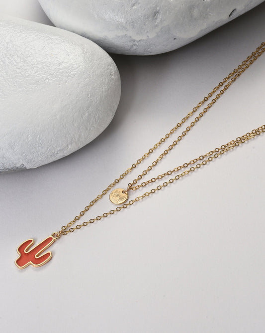 Gold Plated Designer Necklace