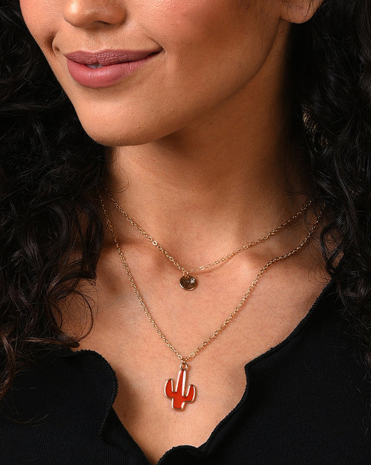 Gold Plated Designer Necklace