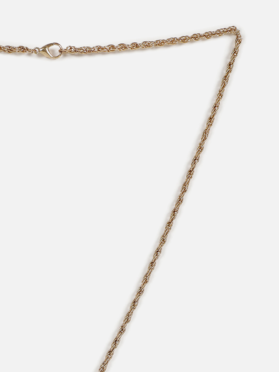 Gold Plated Designer Stone Necklace