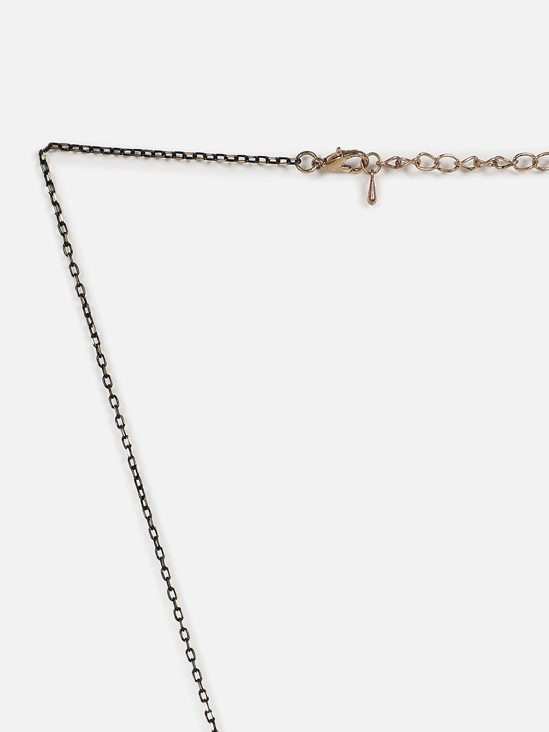 Silver Plated Designer Stone Necklace Set