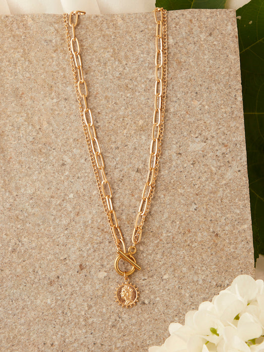 Gold Plated Designer Necklace