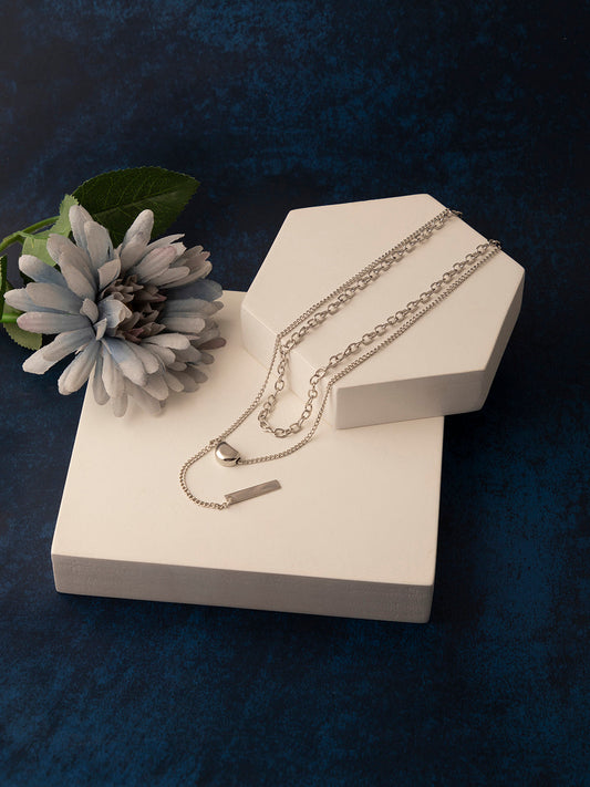 Silver Plated Designer Necklace
