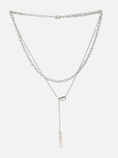 Silver Plated Designer Necklace