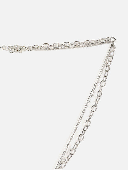 Silver Plated Designer Necklace