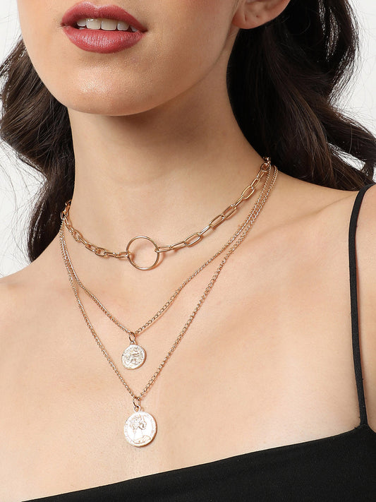 Gold Plated Designer Necklace