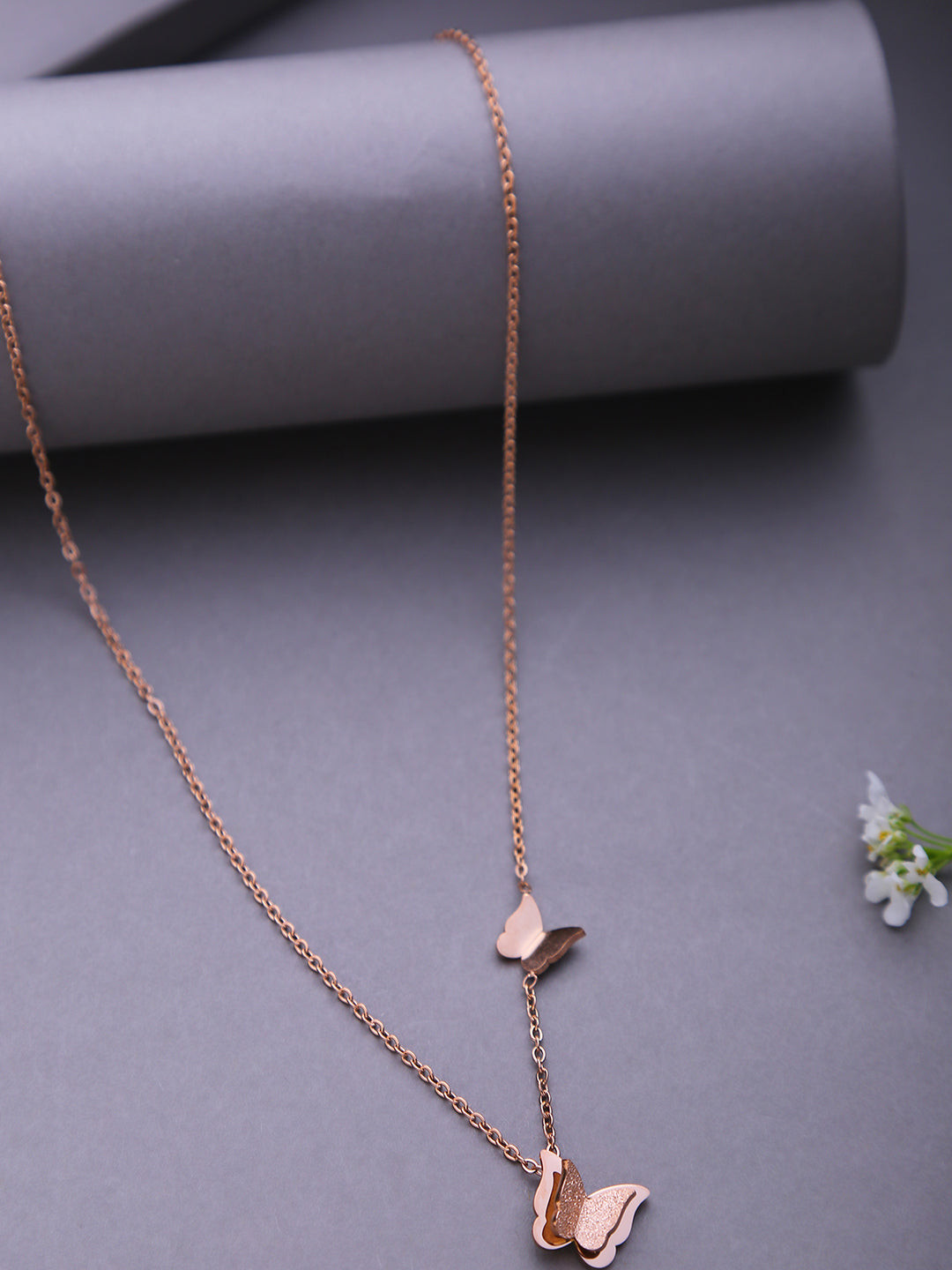 Butterfly Zirconia Pendant