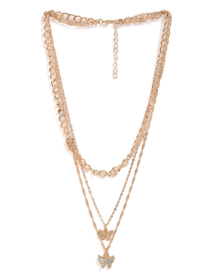 Pack of 3 Butterfly Designer Chain