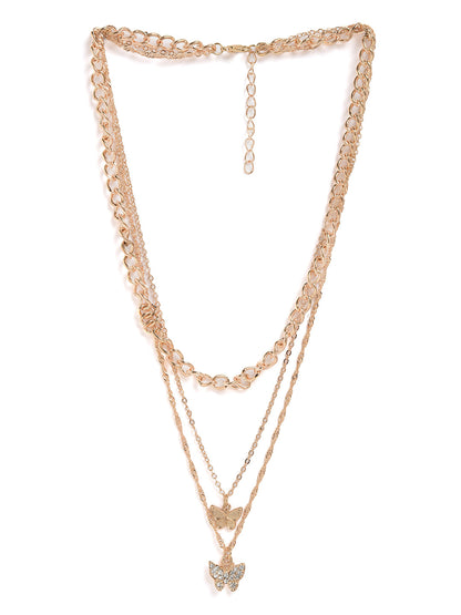 Pack of 3 Butterfly Designer Chain