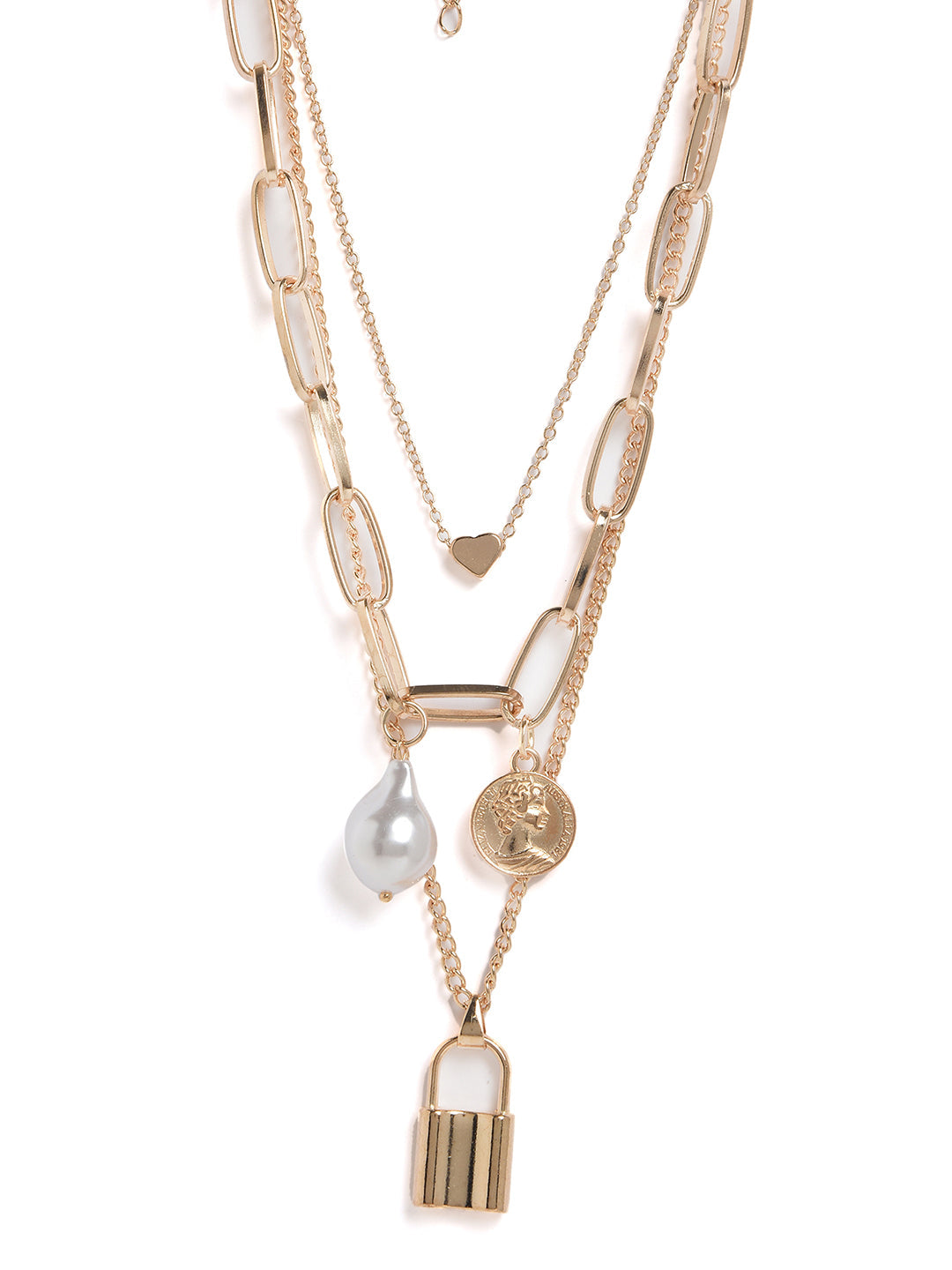 Pack of 3 Gold Plated Chains