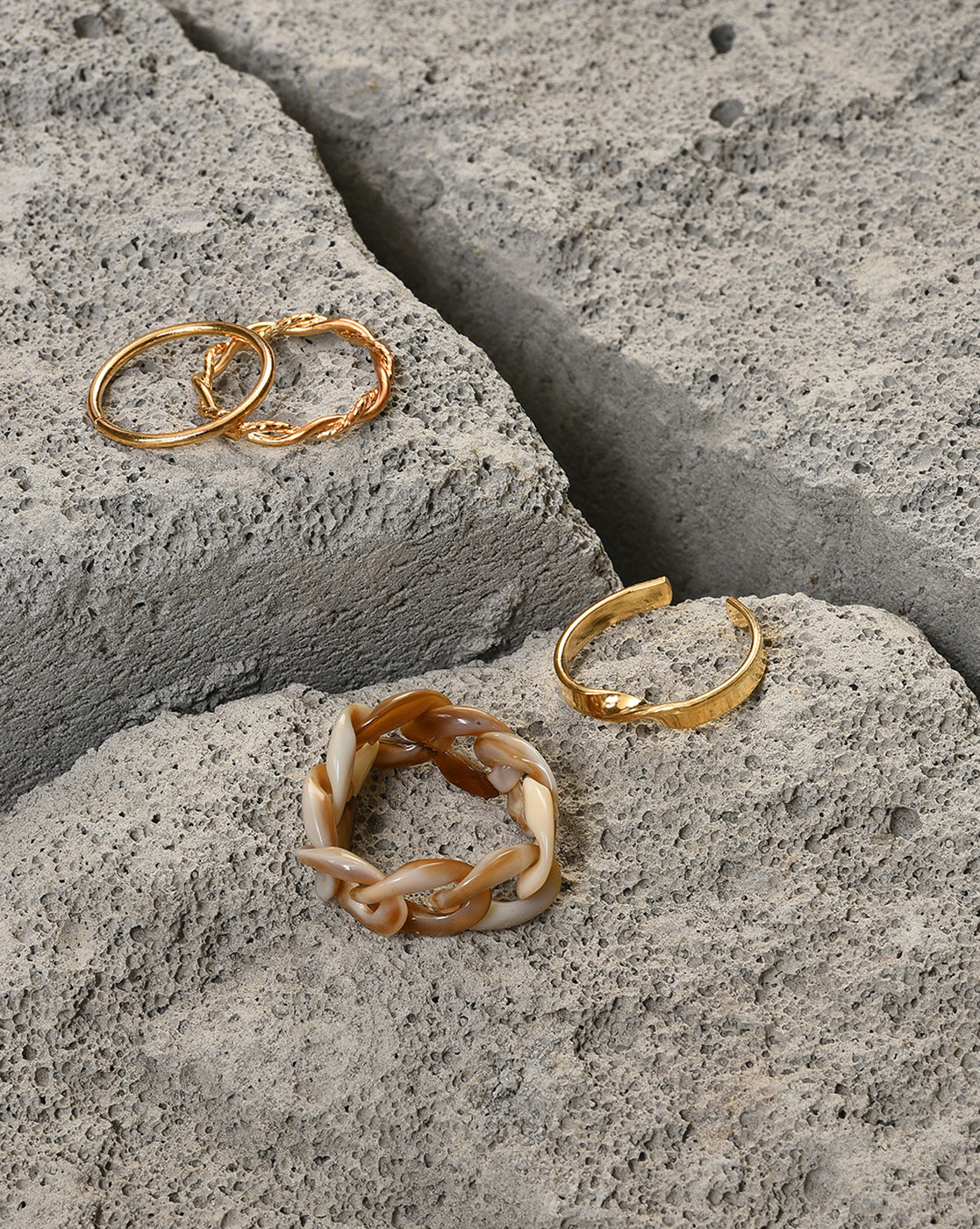 Pack of 4 Majestic Rings
