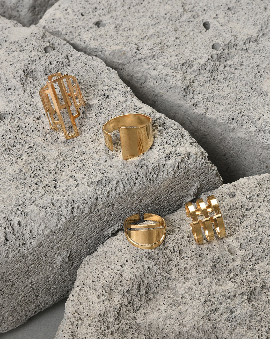 Gold Plated Designer Ring