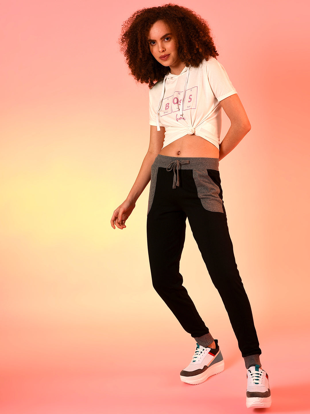 Solid Evening Trackpant