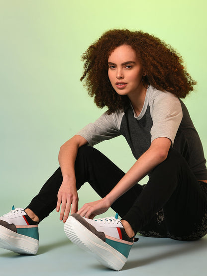 Colourblocked Trackpants