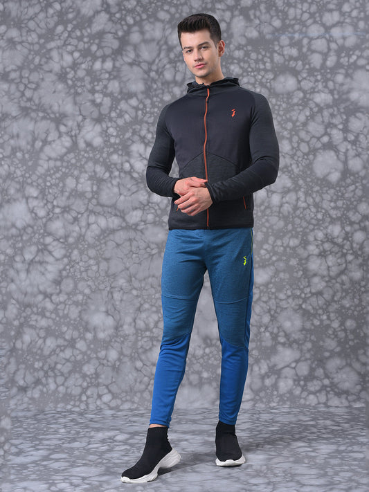 Solid Stylish Casual & Sports Hooded Tracksuit