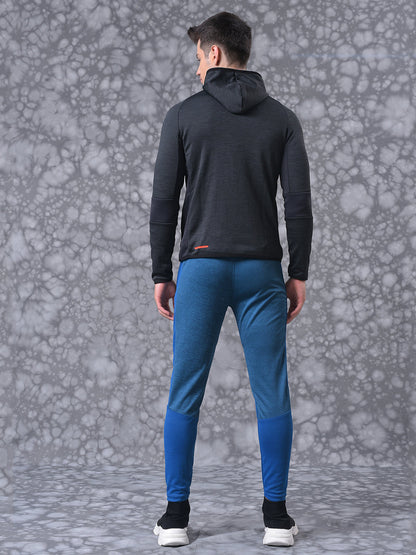 Solid Stylish Casual & Sports Hooded Tracksuit