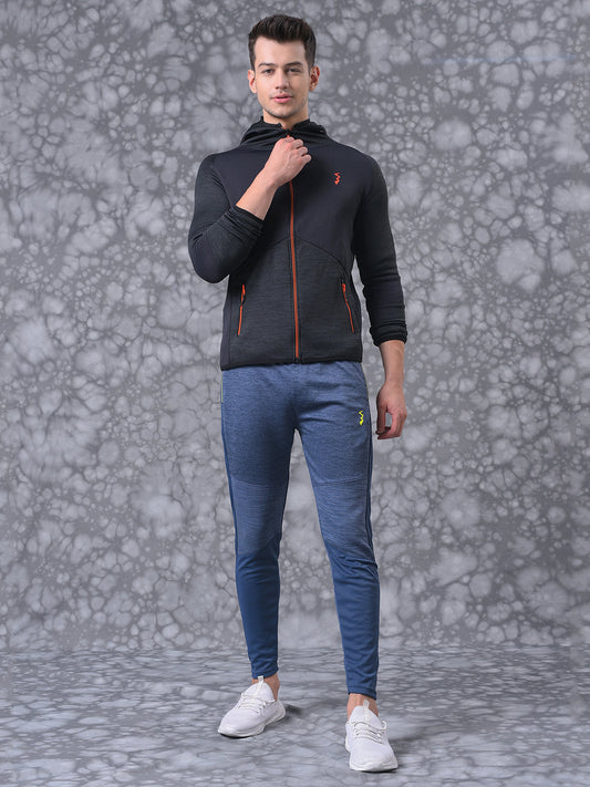 Solid Stylish Casual & Sports Hooded Tracksuit
