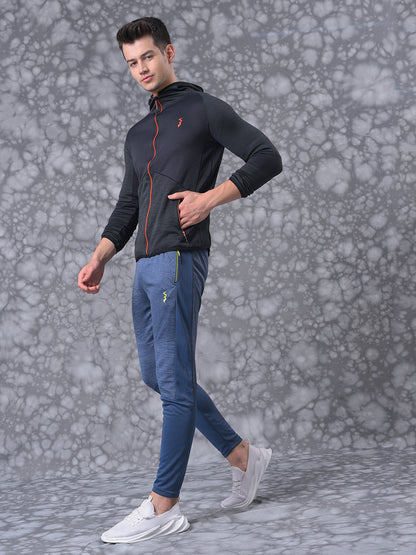 Solid Stylish Casual & Sports Hooded Tracksuit