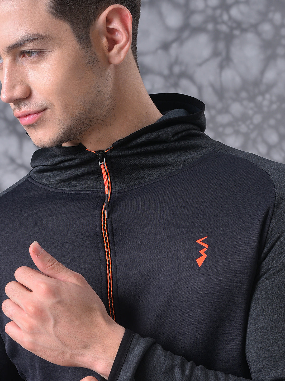 Solid Stylish Casual & Sports Hooded Tracksuit