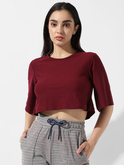 Solid Boxy Top