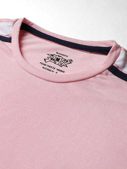 Solid Baby Pink Boxy Top