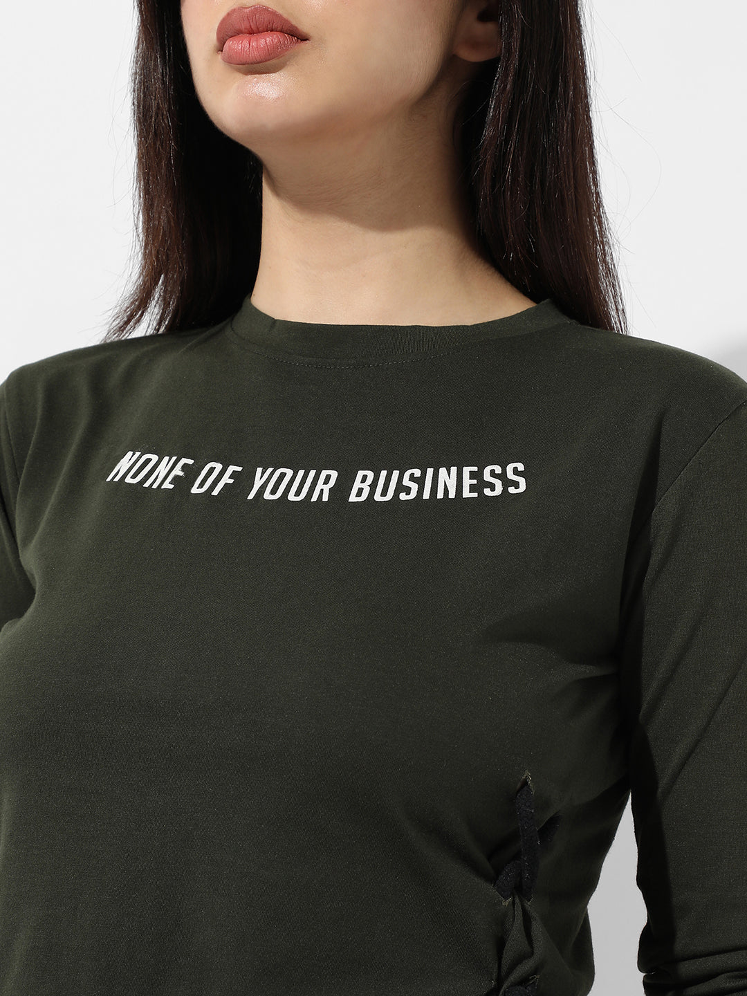 Typographic Print Top