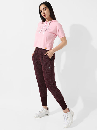 Typographic Print Hooded Top