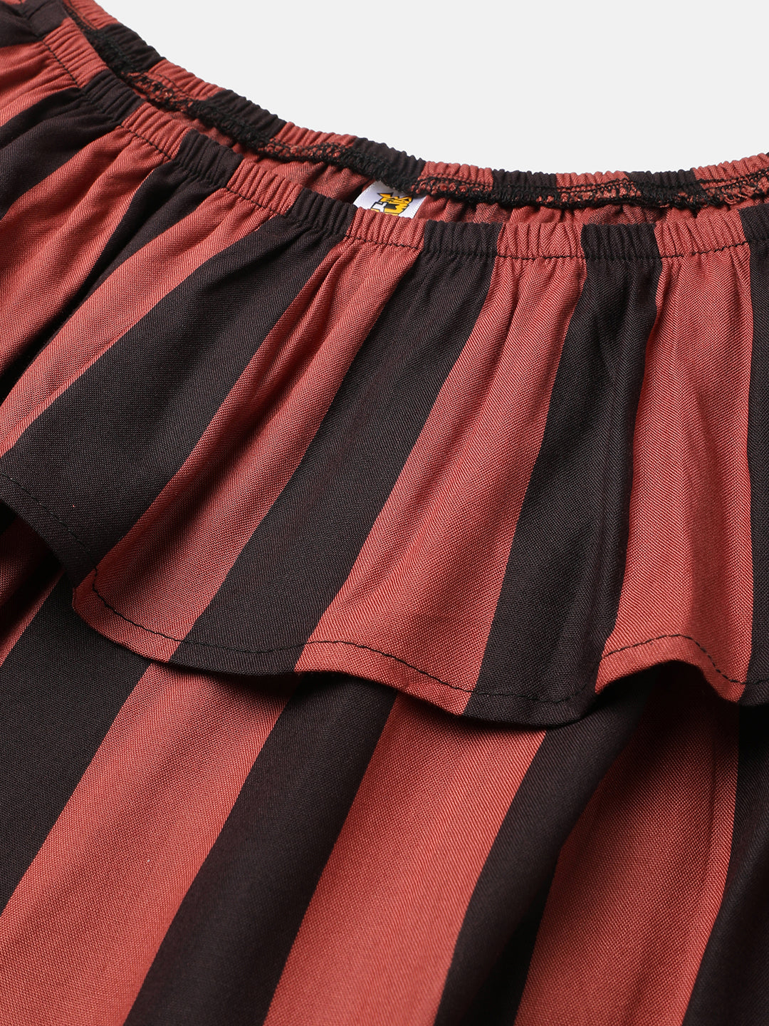 Striped Off-Shoulder Top