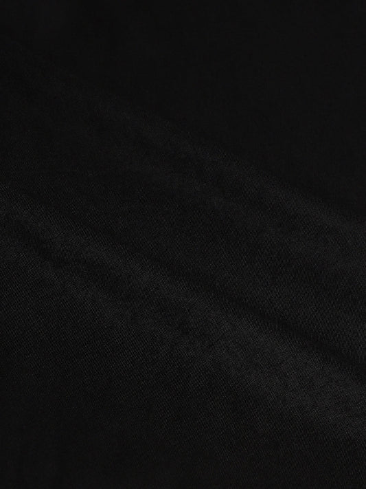 Colourblocked Crew Neck Peplum Top