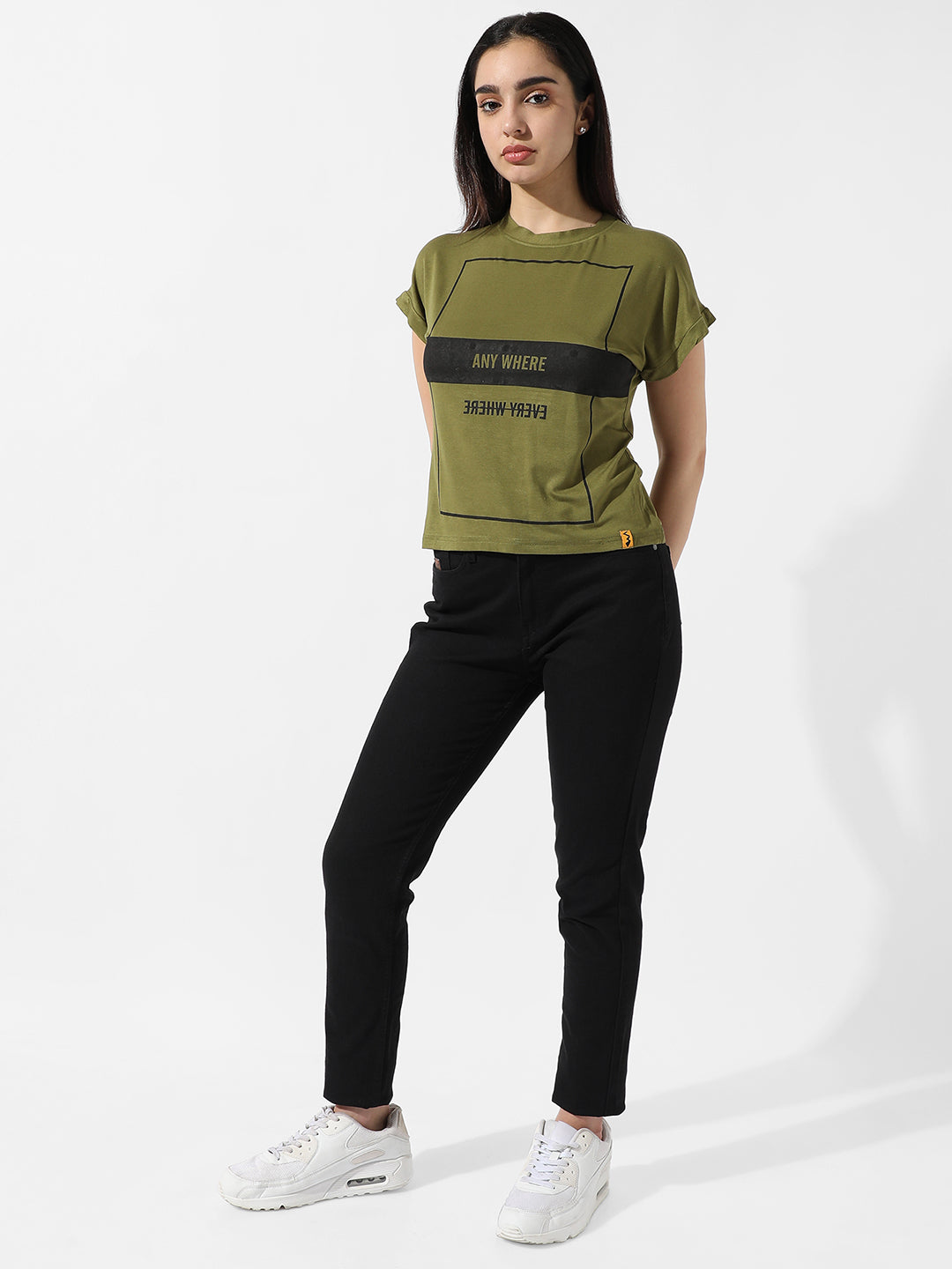 Typographic Print Top