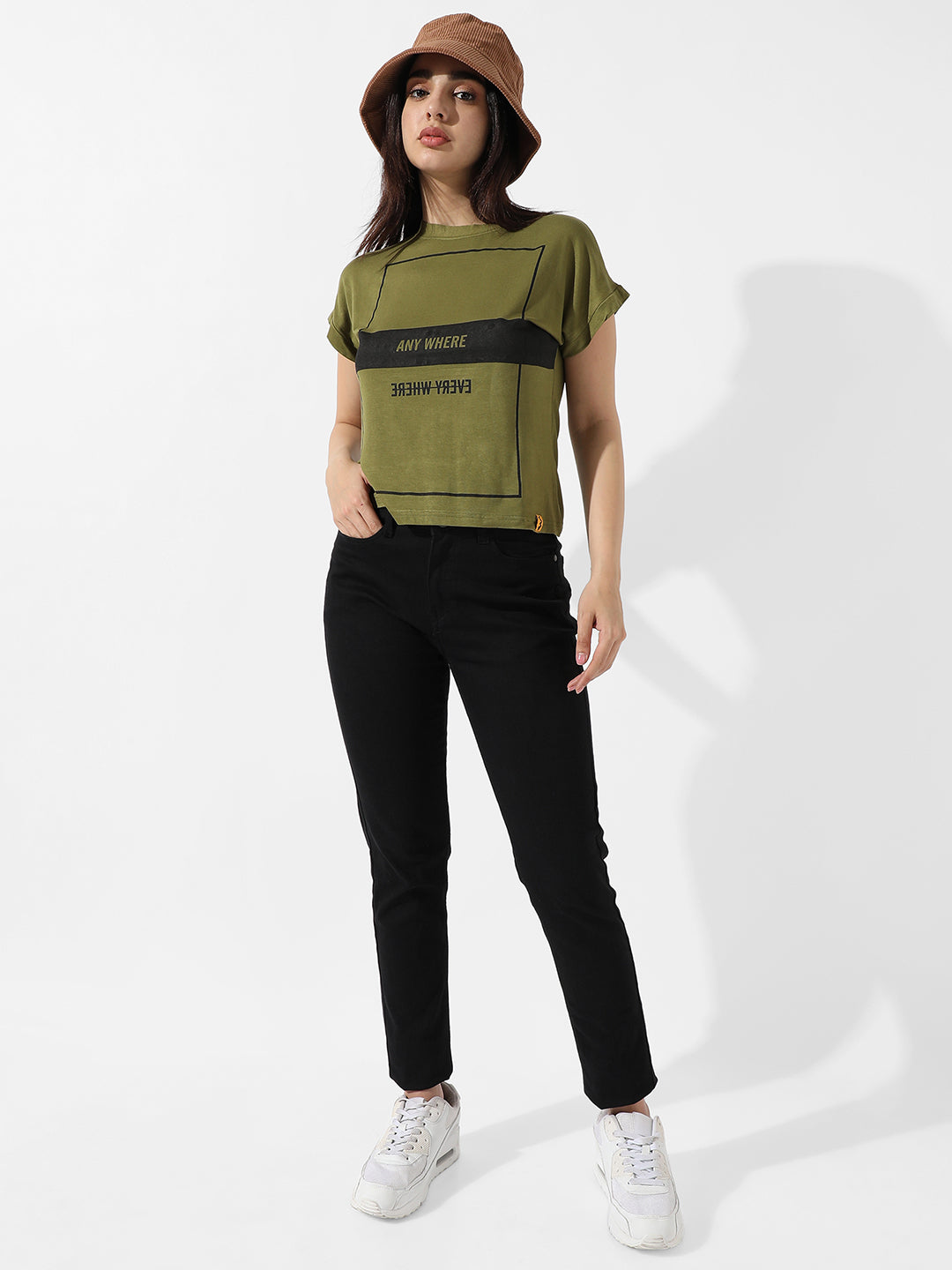 Typographic Print Top