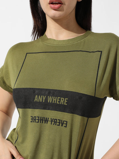 Typographic Print Top