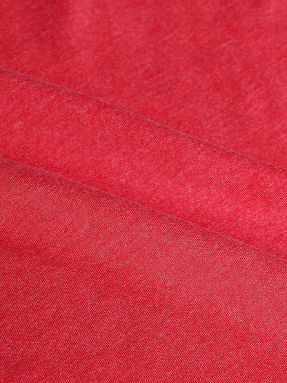 Red Graphic Print Top