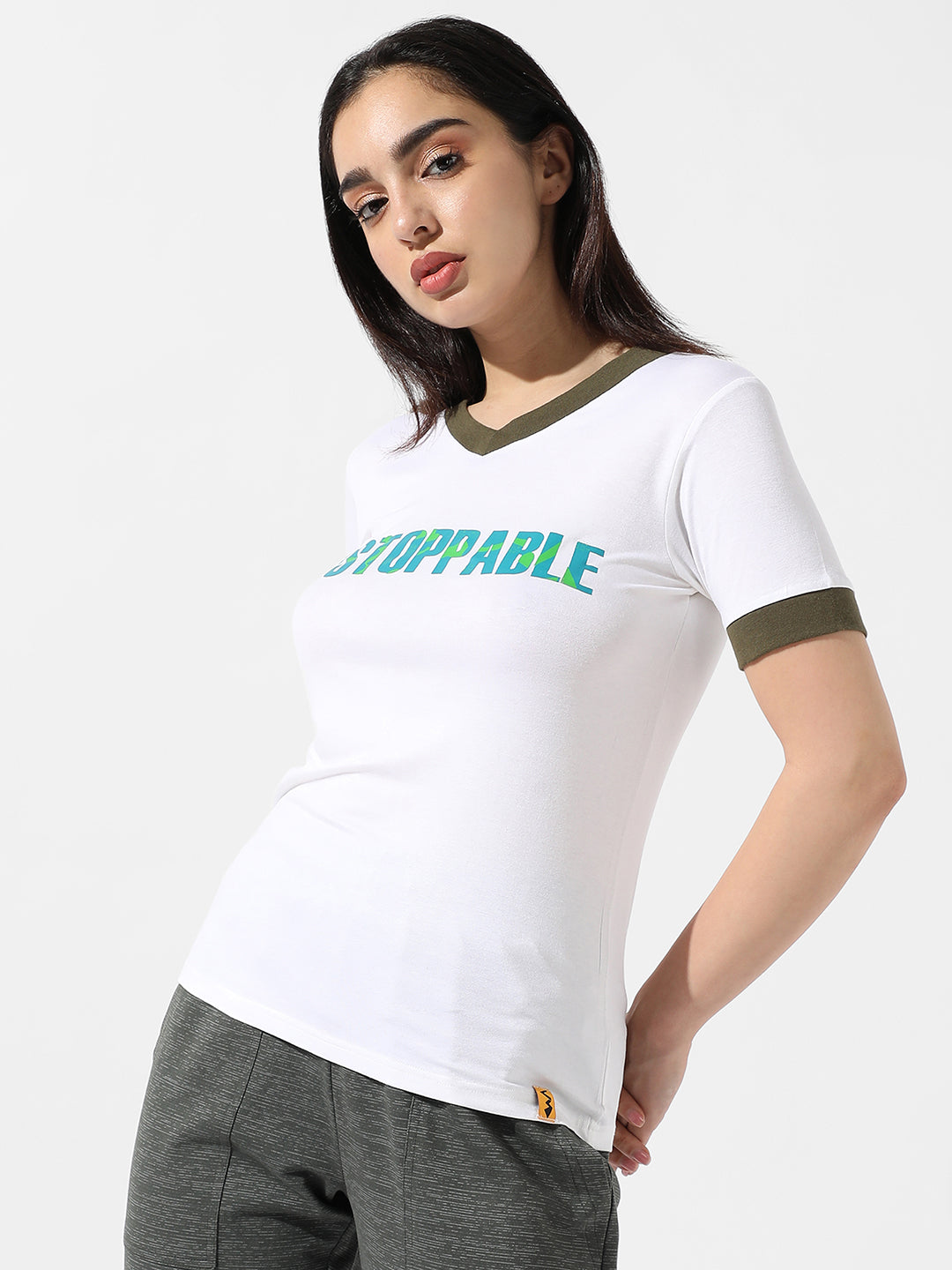 Typographic Print Top