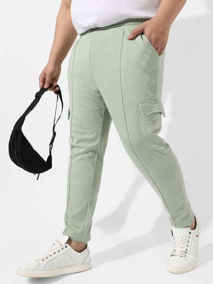 Solid Sage Green Trackpants