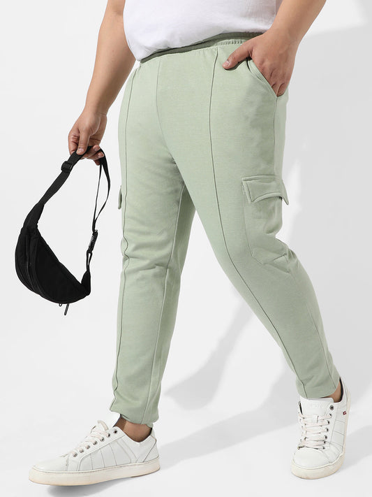 Solid Sage Green Trackpants