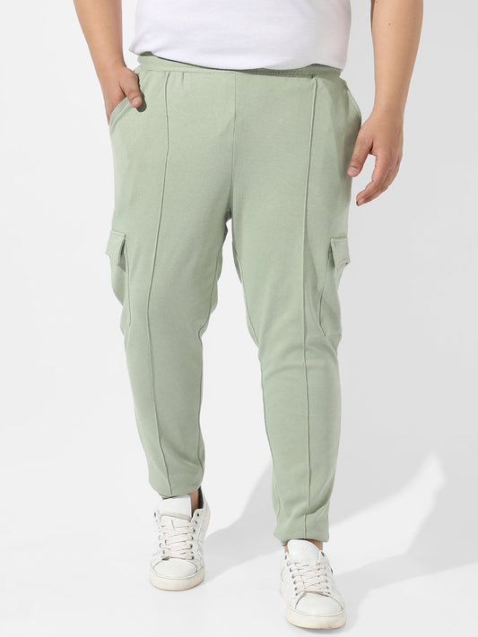 Solid Sage Green Trackpants