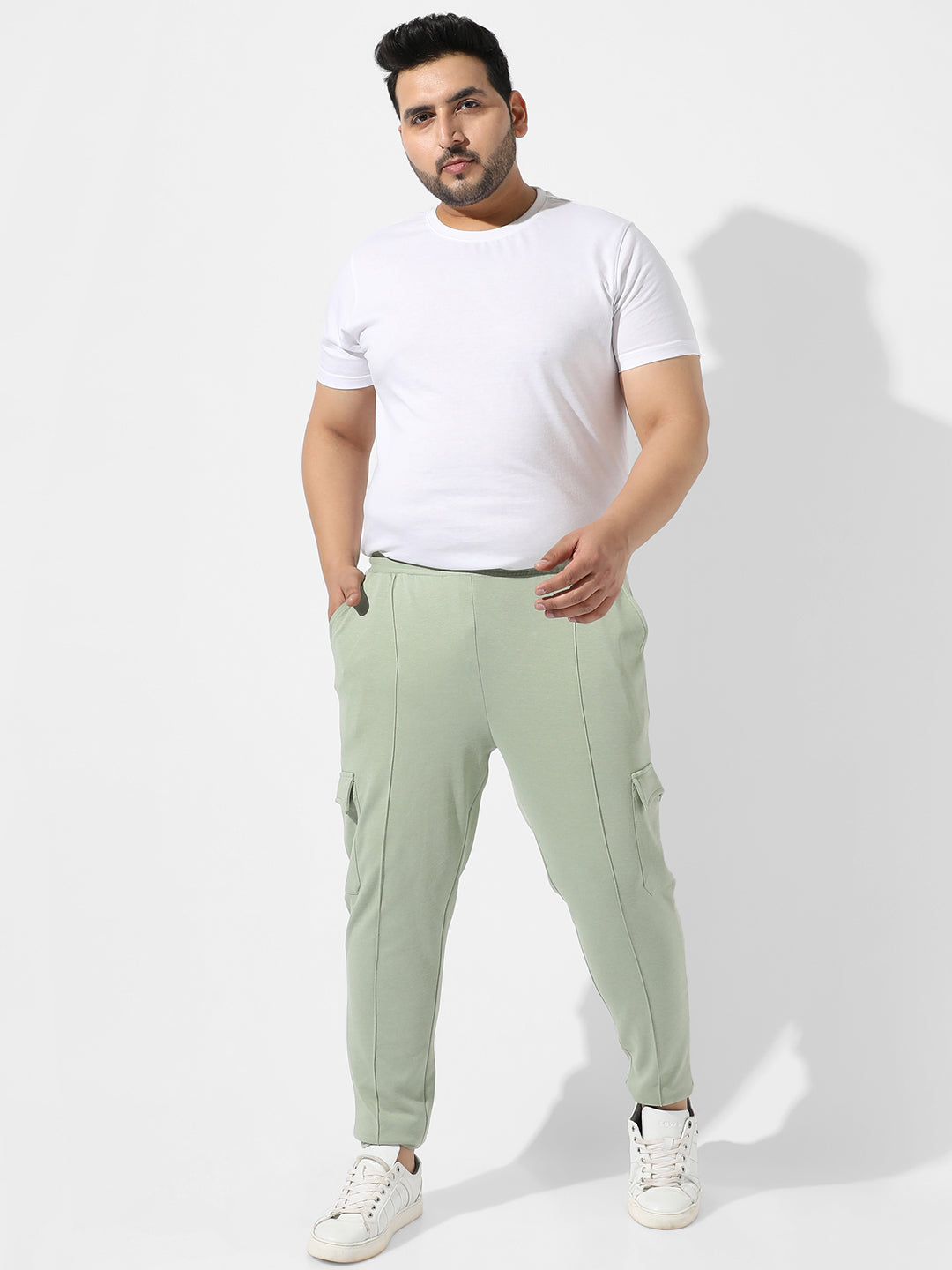 Solid Sage Green Trackpants