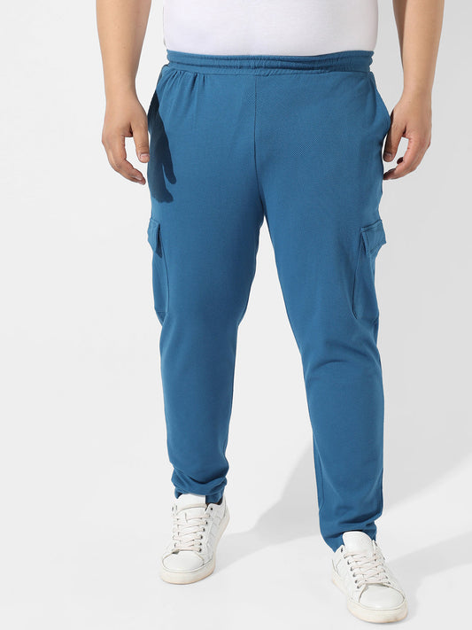 Solid Blue Trackpants