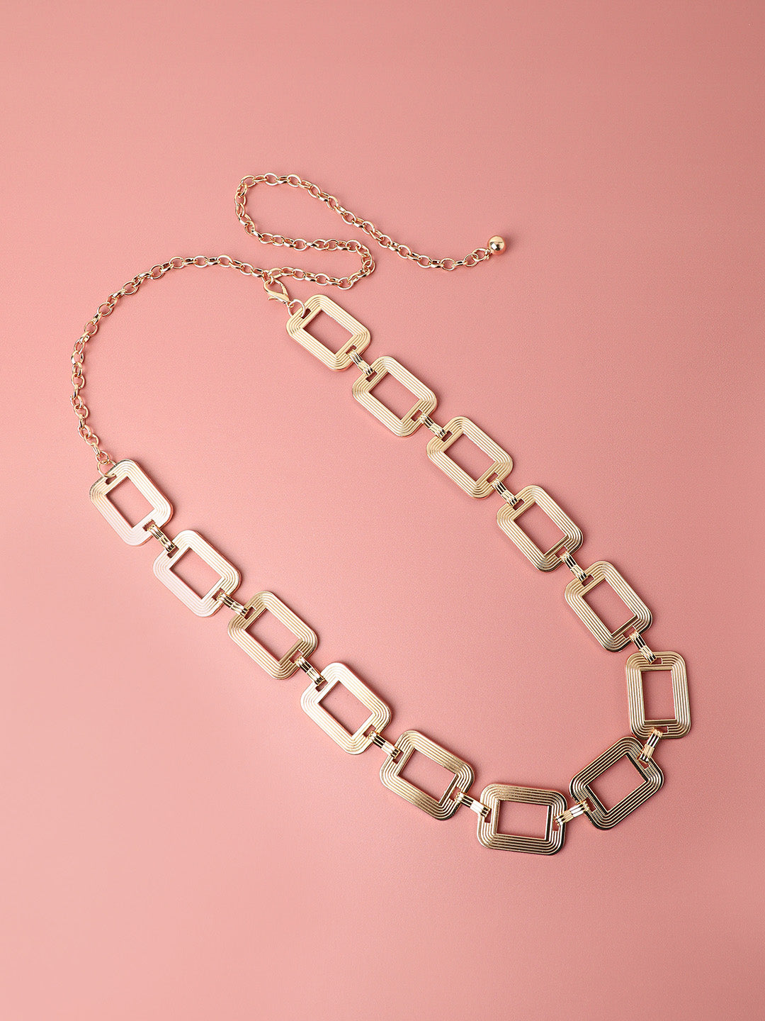 Solid Gold Waist Belt