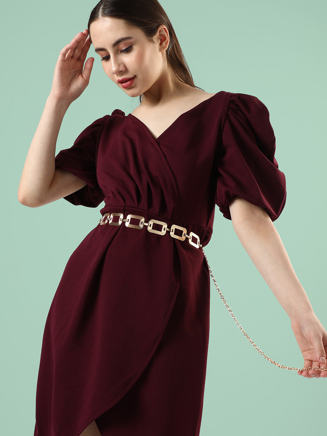 Solid Gold Waist Belt